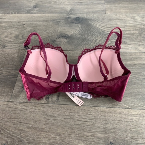 2/$32 VS Dream Angels Crushed Velvet Lined Demi - Picture 4 of 8